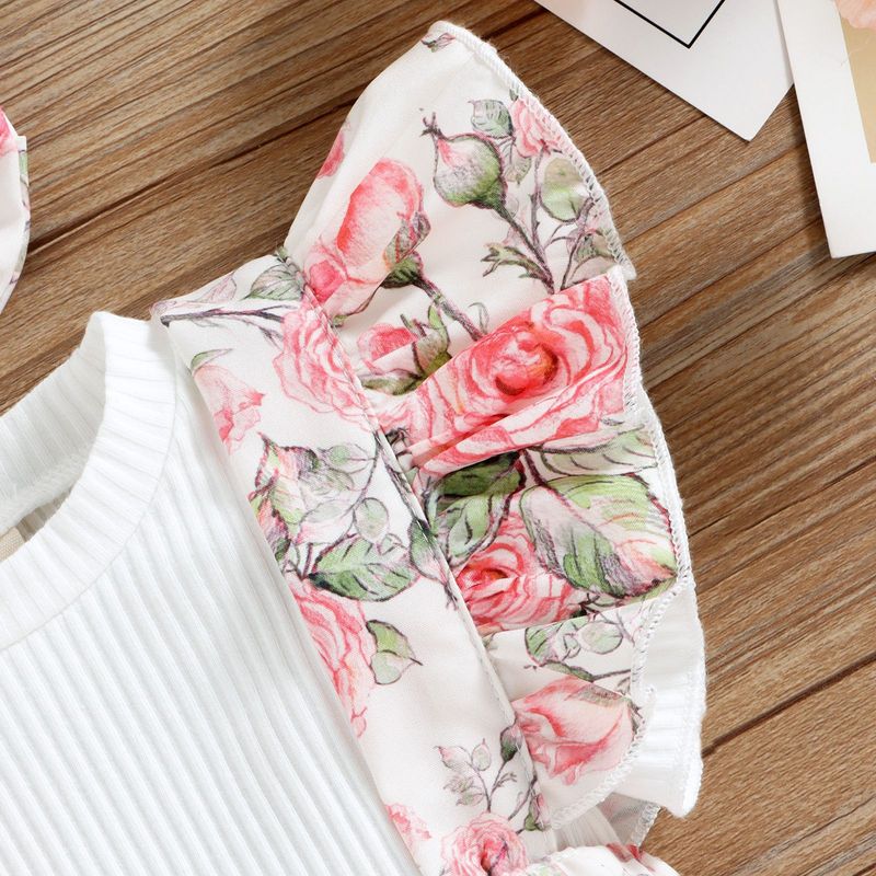 TX børnetøj baby- og småbørn sommertop med pitstriber og gylpærmer, flæsekantprintet skulderrem._voghion.com