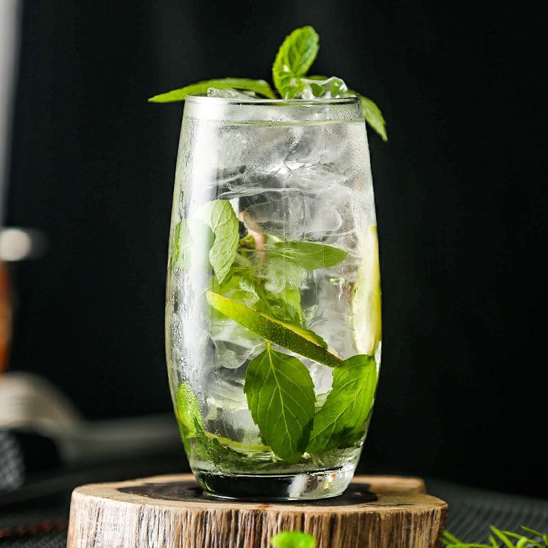 Mojito Cocktail Highball Longdrink Collins Saft Tasse Wein Mixglas_voghion.com