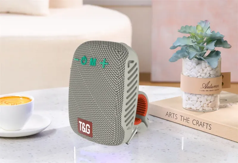 Udendørs cykel TG392 Bærbar Bluetooth-højttaler TWS Trådløs Mini Bas FM Radio Soundbar Boombox Ridning Musik Afspil højttaler_voghion.com