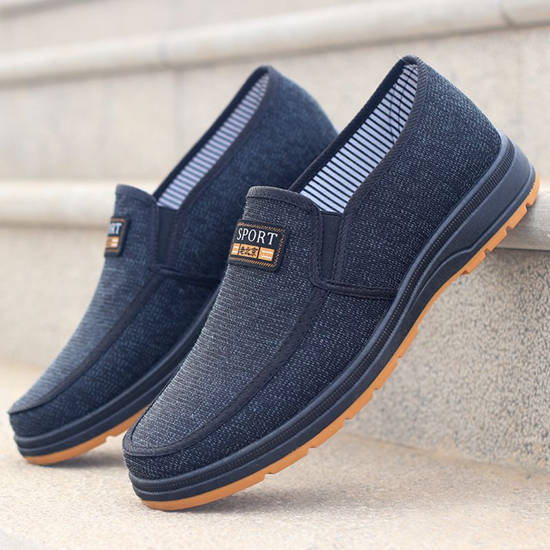 Scarpe da passeggio casual da uomo TerraStride Old Beijing Cloth per uomini di mezza età e anziani_voghion.com
