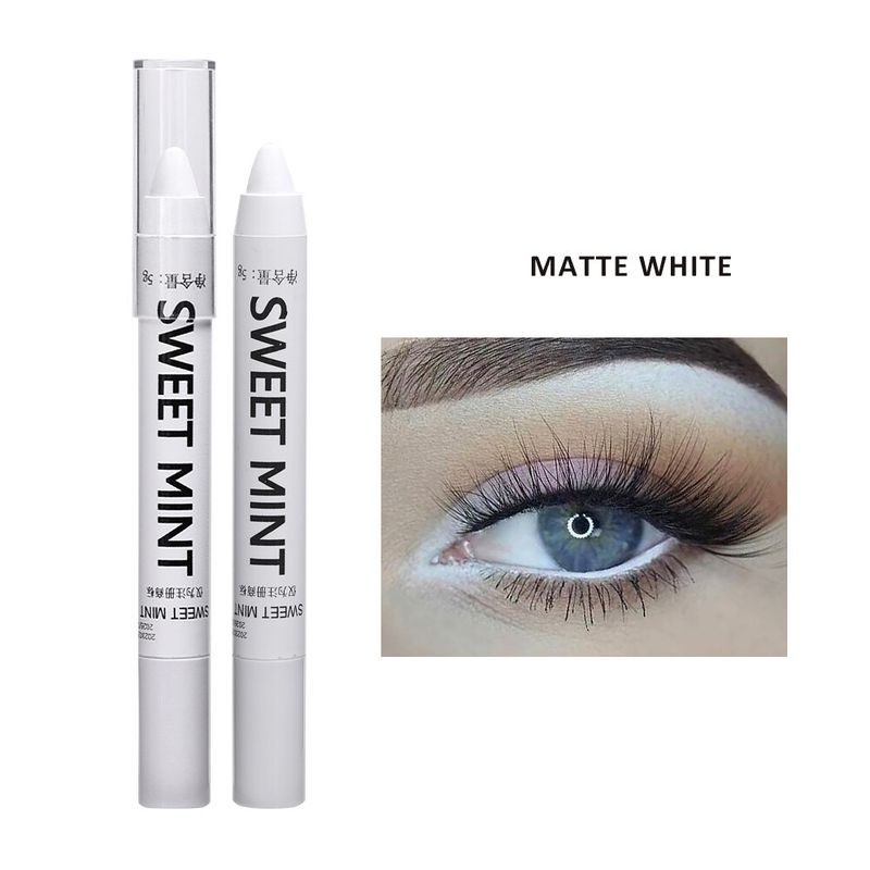 Dorisna Really Hot Matte White Evidenziatore Pen Lying Silkworm Eyes Corner Illuminante Perla Eyeliner lucido_voghion.com