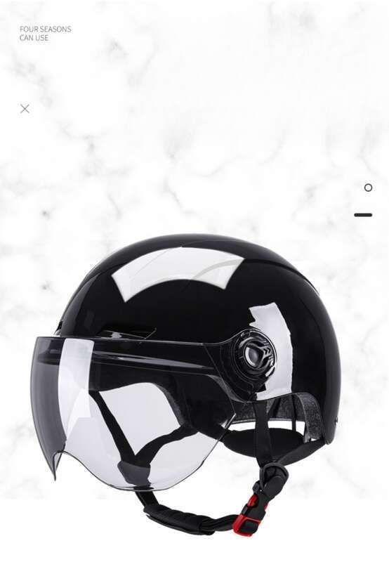 3C-zertifizierter Sommer-Fahrrad-Akku-Elektrofahrrad-Sicherheitshelm, Sonnenschutzlinse, Fahrradhelm_voghion.com