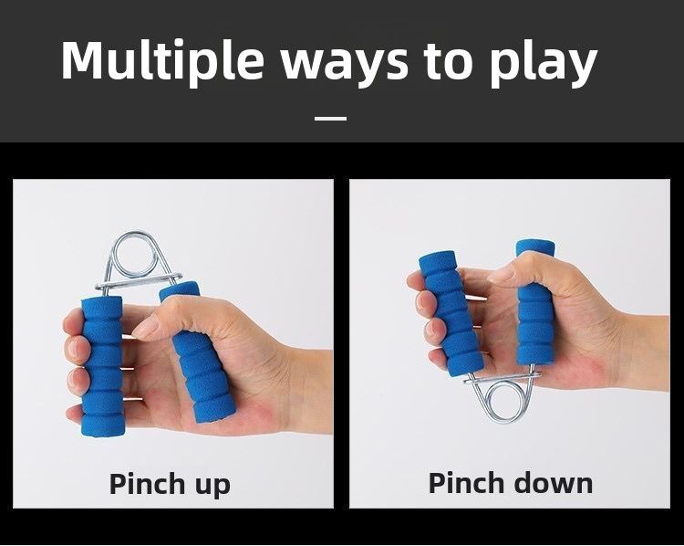 Schaumstoffgriff für Männer und Frauen, Fitness-Handgelenksstärker für Studenten und Erwachsene, Muskelausrüstung, Handkrafttraining_voghion.com