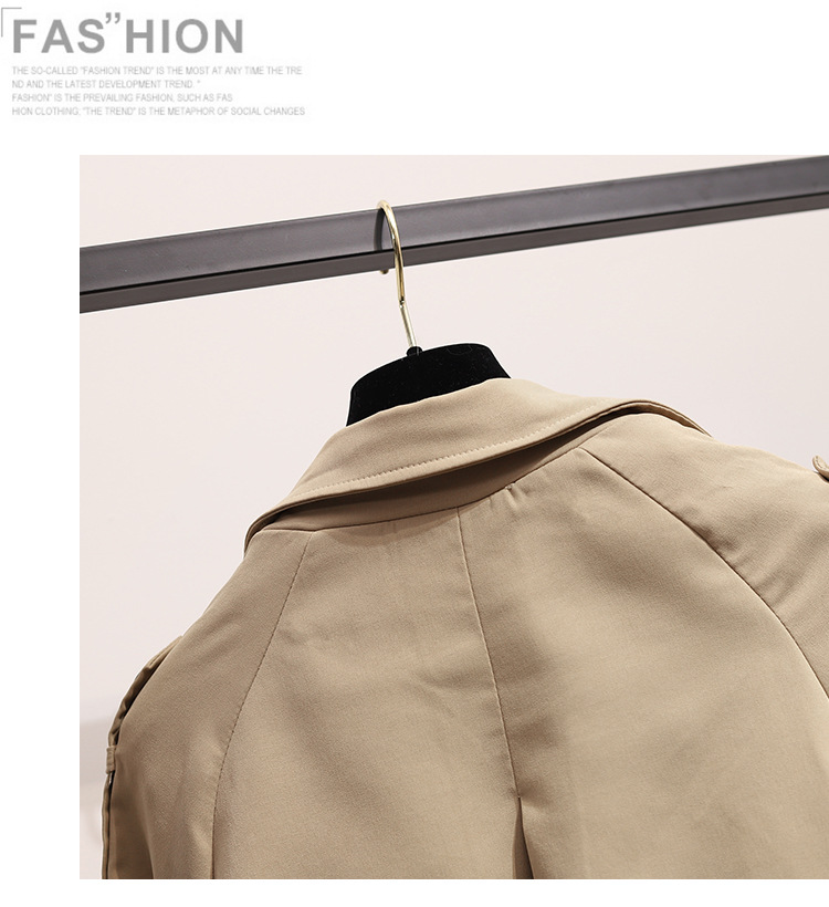 Női divatos, kiváló minőségű érzéki trench kabát_voghion.com