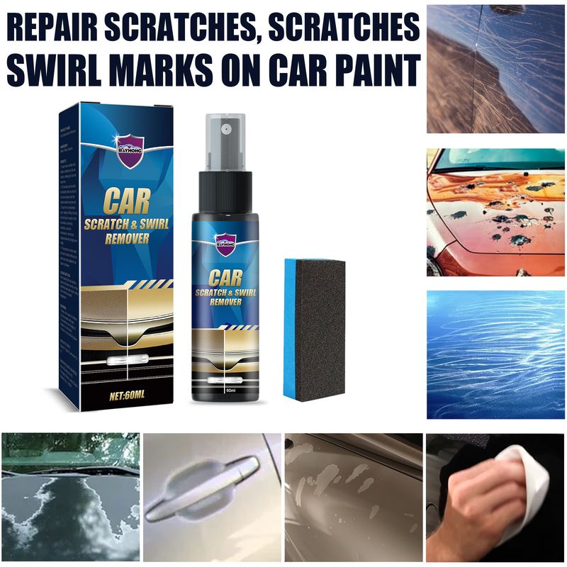 Car Scratch spray Autovärvi kriimustus Refinish Polishing Refinish puhastus- ja hooldussprei_voghion.com