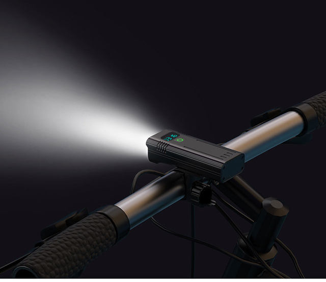 NEWBOLER Fahrradlicht 4800 Lumen USB aufladbar regenfest MTB Fahrradlicht Set mit 2 Halter 10000mAh Taschenlampe Fahrradzubehör_voghion.com