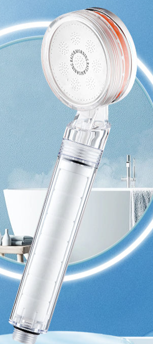 MorningRain Booster Chlorine Removal VC Fragrance Household Bath Water Filter Universal Showerhead_voghion.com