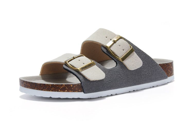 Chinelos rasos SHLIANG para homens, chinelos de cortiça antiderrapantes para áreas internas, chinelos masculinos para praia e áreas externas, sandálias Y0569_voghion.com
