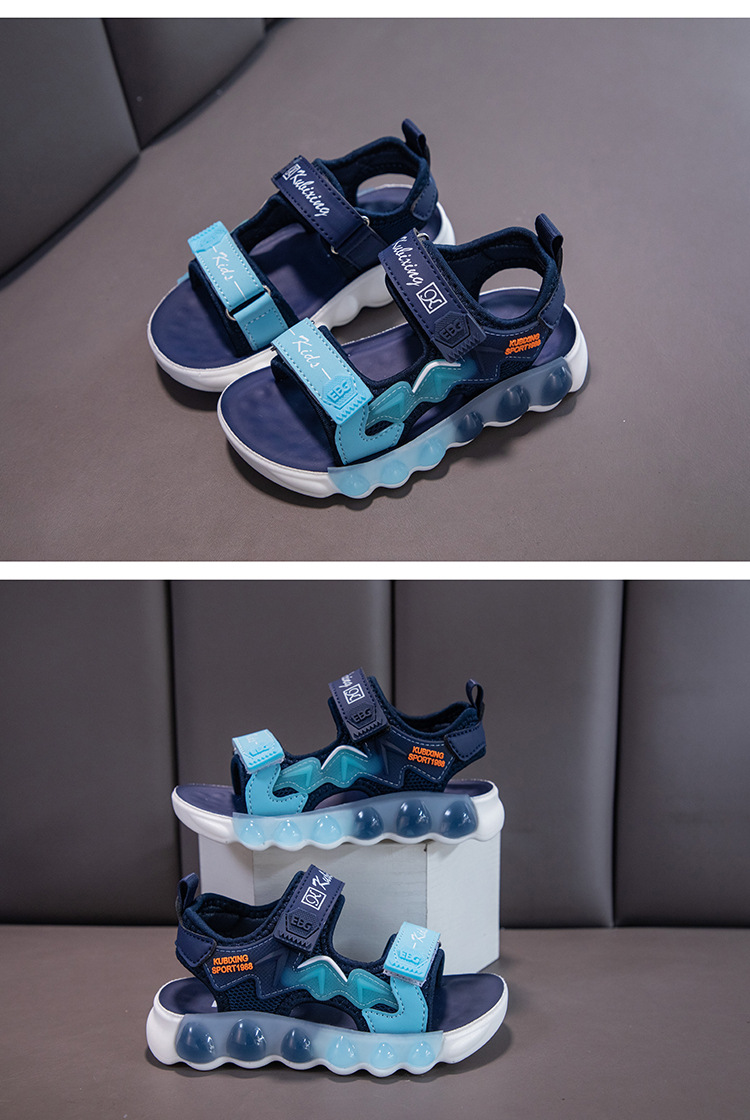 Chaussures d'été ouvertes pour garçons et filles, chaussures de plage, sandales décontractées, enfants, moyens et jeunes enfants_voghion.com