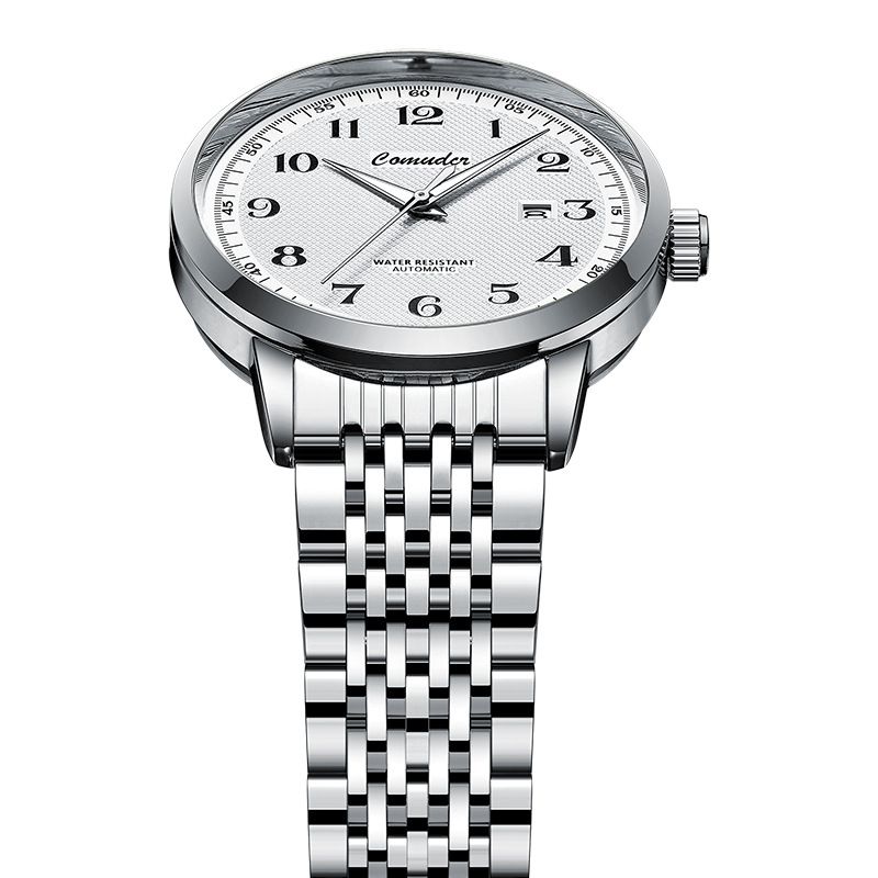 Reloj mecánico hueco, completamente automático, nuevo, resistente al agua, moderno y luminoso con calendario para hombre, nuevo y Kuaishou._voghion.com