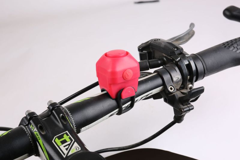 Klaxon électrique pour vélo pliable Mountain Dead Flying Highway Cloche colorée_voghion.com