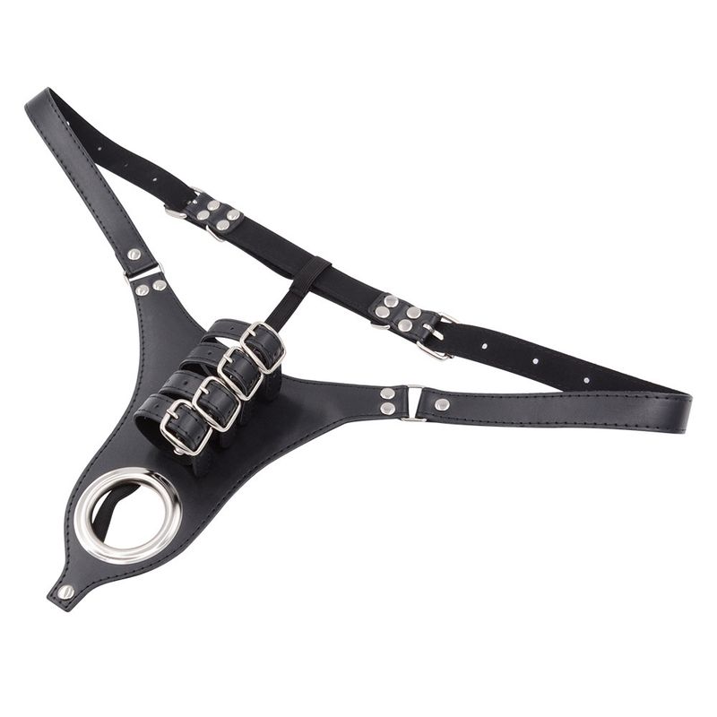 Cintura di castità maschile con cintura, pantaloni, fascia addominale, schiavo maschio, giocattolo per l'allenamento della parte inferiore del corpo, prodotti sessuali_voghion.com