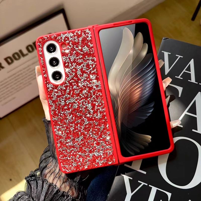 For Samsung Galaxy Z Fold 3 4 5 Luxury Diamond Shining Diamond Phone Case Cover_voghion.com