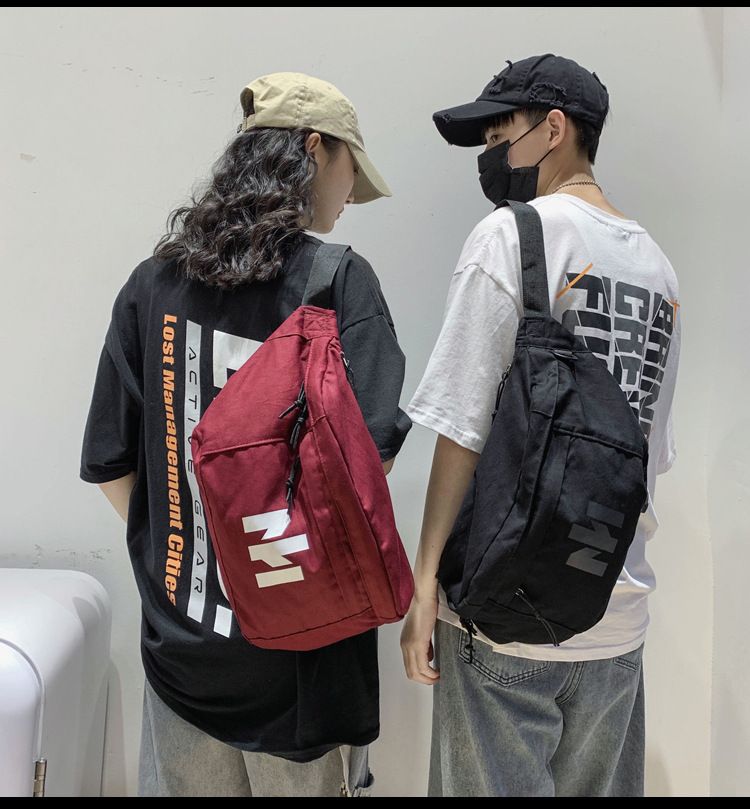 Brusttasche Männliche Modemarke Ins Umhängetasche Weibliche Tasche Große Kapazität Gürteltasche Lässige Große Umhängetasche_voghion.com