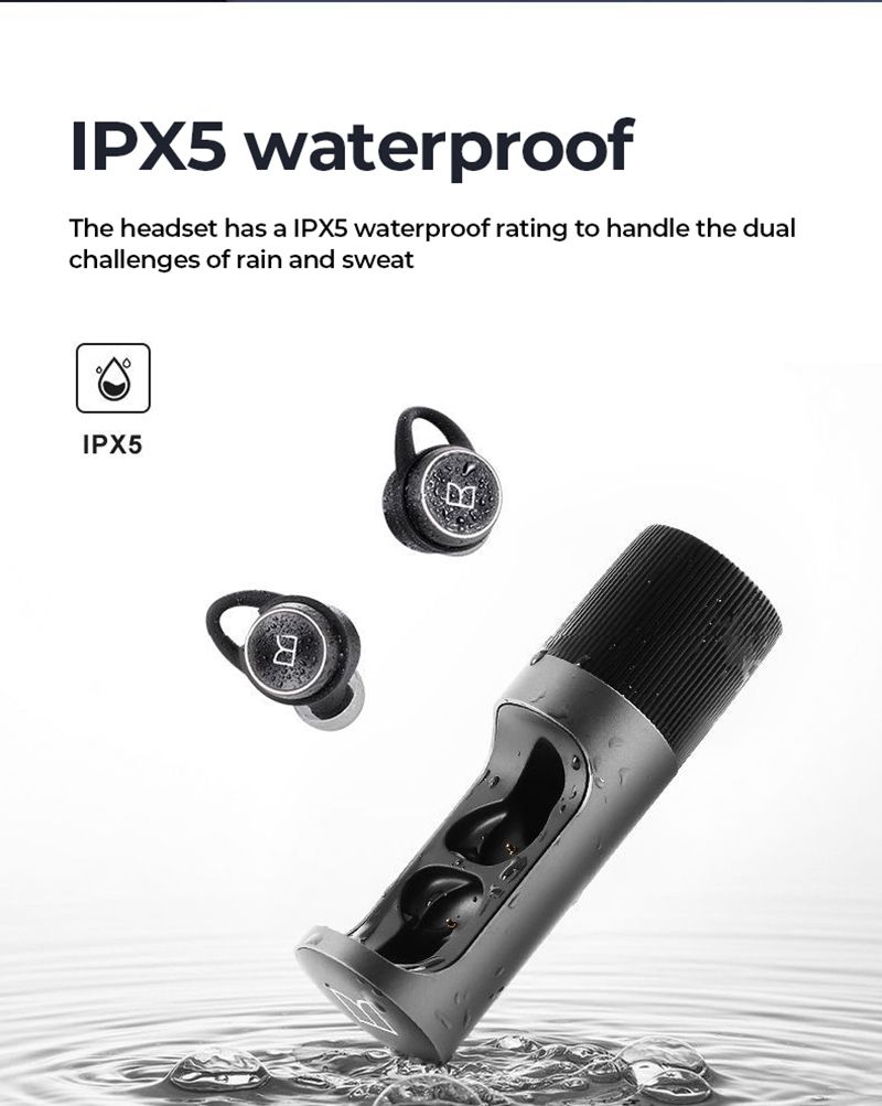 Écouteurs intra-auriculaires Bluetooth Monster Clarity 101 AirLinks TWS, réduction du bruit ENC, étanches, sans fil_voghion.com