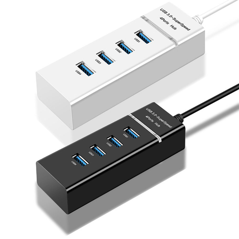 Usb3.0 Hub 4-Port 5Gbps High-Speed USB Splitter For Hard Drives USB Flash Drive Mouse Keyboard Extend Adapter Laptops Usb Hub_voghion.com