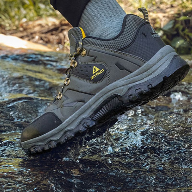 Yuekun Men's Hiking Waterproof Non-Slip Wear-Resistant Spring And Autumn Outdoor Lightweight Breathable Professional_voghion.com