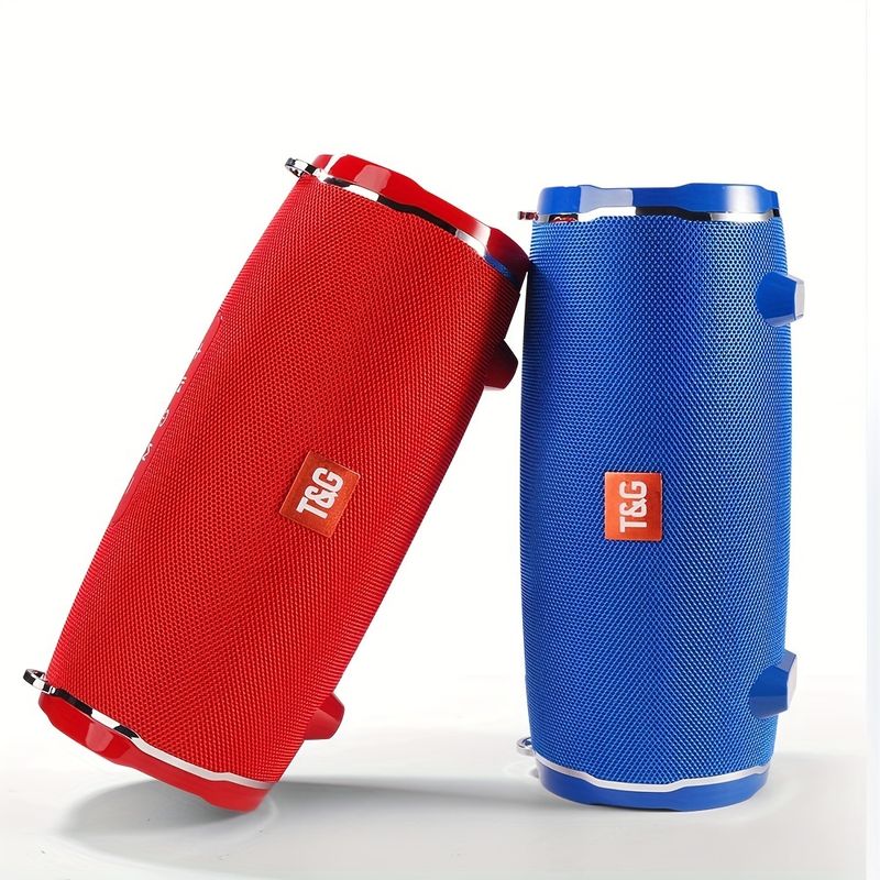 High Power Speaker 30W Portable Wireless Speaker Outdoor HIFI Column Wireless Subwoofer Bass 4400mAh Battery Support FM Radio TF Card Audio Mp3 Music_voghion.com