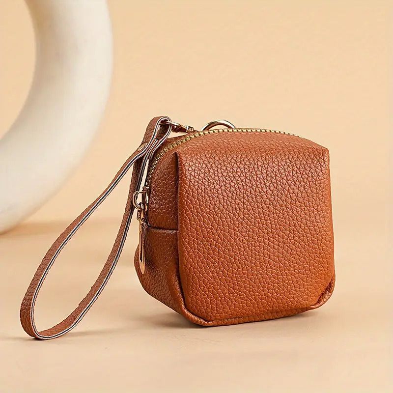 Handgefertigte Mini-Wechseltasche, tragbare Lippenstift-Aufbewahrungstasche, Kopfhörertasche, kleine Kartentasche._voghion.com