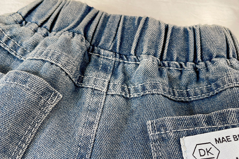 Children's Autumn New Set Zipper Cartoon Sweater Boys' Letter Print Top Cool and Handsome Denim Pants_voghion.com