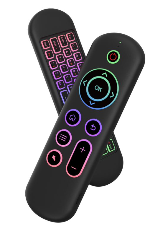 Tastatur passer til Bluetooth Flymouse fjernkontroll datamaskin-TV mini trådløs mus_voghion.com