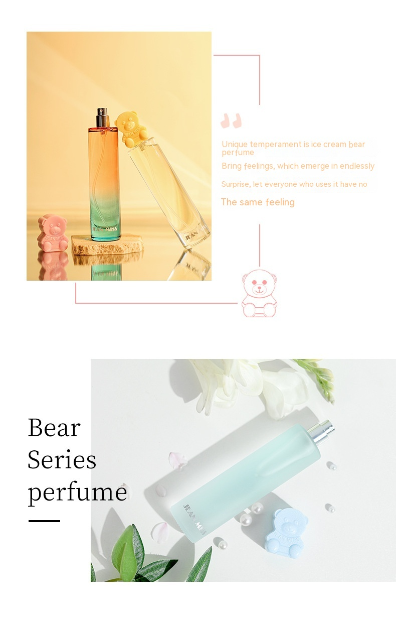 Xiaocheng Yixiang New Cartoon Bears Online Red Lasting Fragrance for Students and Small Group perfume 50ML_voghion.com