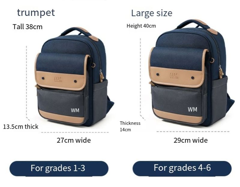 Grundschüler-Rucksack Jungen Mädchen der 1. bis 6. Klasse, ultraleichter Schulranzen für Kinder mit Rückenschutz und_voghion.com