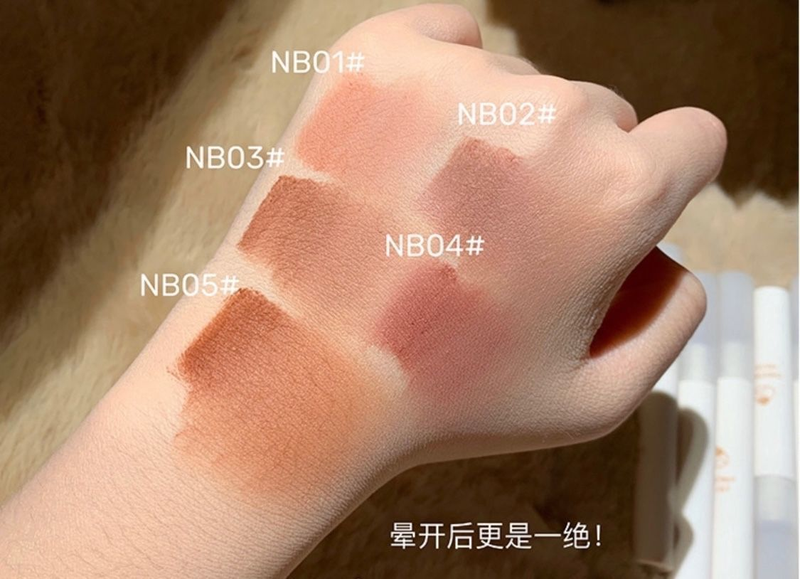 Lip Matte Nude Gloss 5 Colors Waterproof No Fading Long Lasting Nude Brown Liquid Lipstick Natural Lip Ti stick_voghion.com