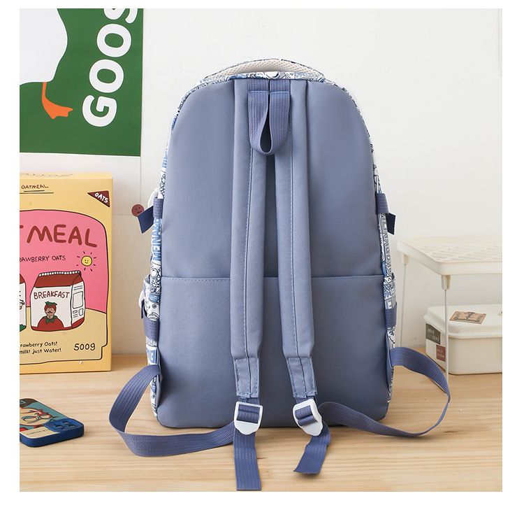 Borse per bambini e neonati, tutte abbinate, zaino con graffiti e personalità, scuola media, scuola superiore, scuola elementare, studenti, zaino di grande capacità_voghion.com
