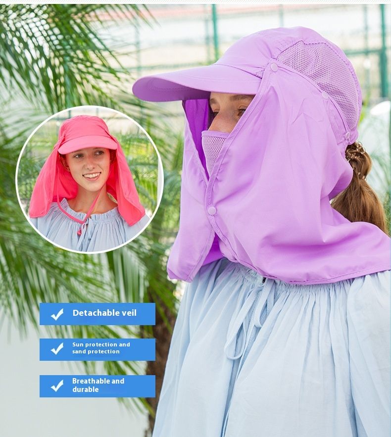 Outdoor UV-bescherming snel drogende hoed zomer zonnehoed jungle hoed vissershoed vissershoed_voghion.com