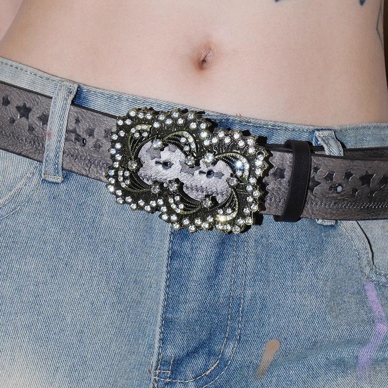 Nova Flash Diamonds Damen-Multifunktionsgürtel für den Alltag und die Freizeit, ein Gürtel für alle_voghion.com