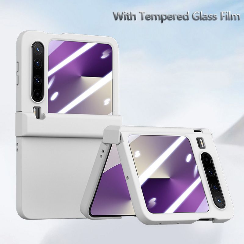 Slanke, ultradunne, harde, geharde glazen filmhoes voor de Huawei Pura X, goed aanvoelende camerabescherming_voghion.com