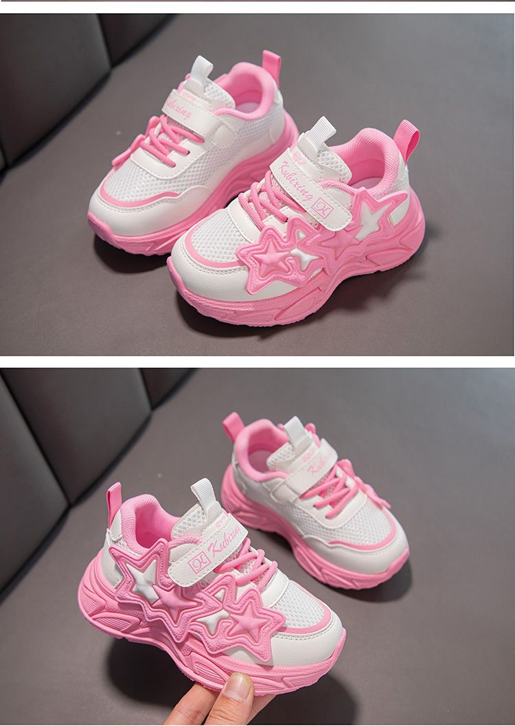 Baskets printemps-automne 2024, nouveautés pour étudiantes, semelles souples, blanches, pour enfants, petites filles, respirantes et encombrantes_voghion.com