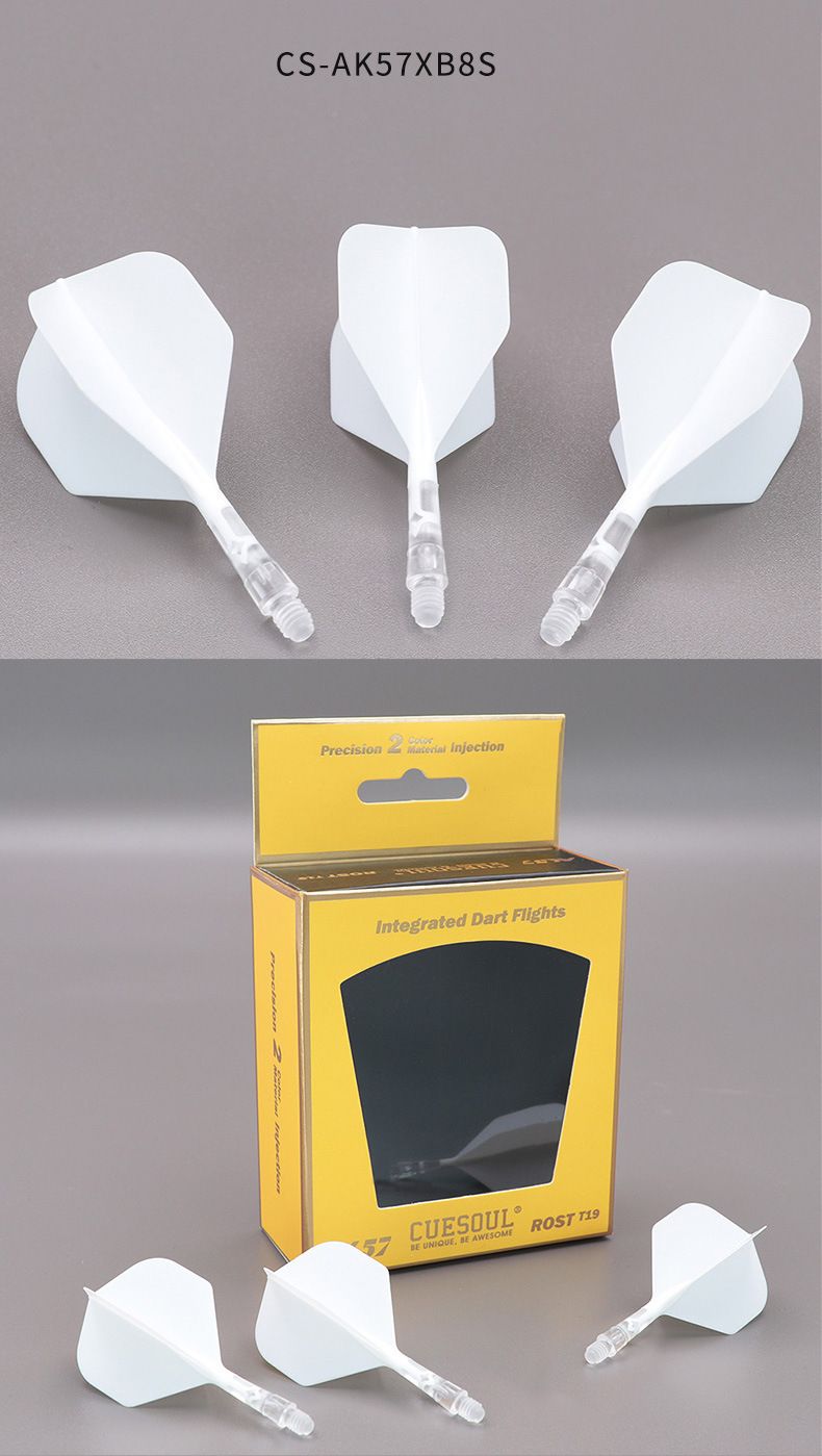 Standard dart farokszárny, kétszínű dart penge, tartós egyfarkú szárny_voghion.com