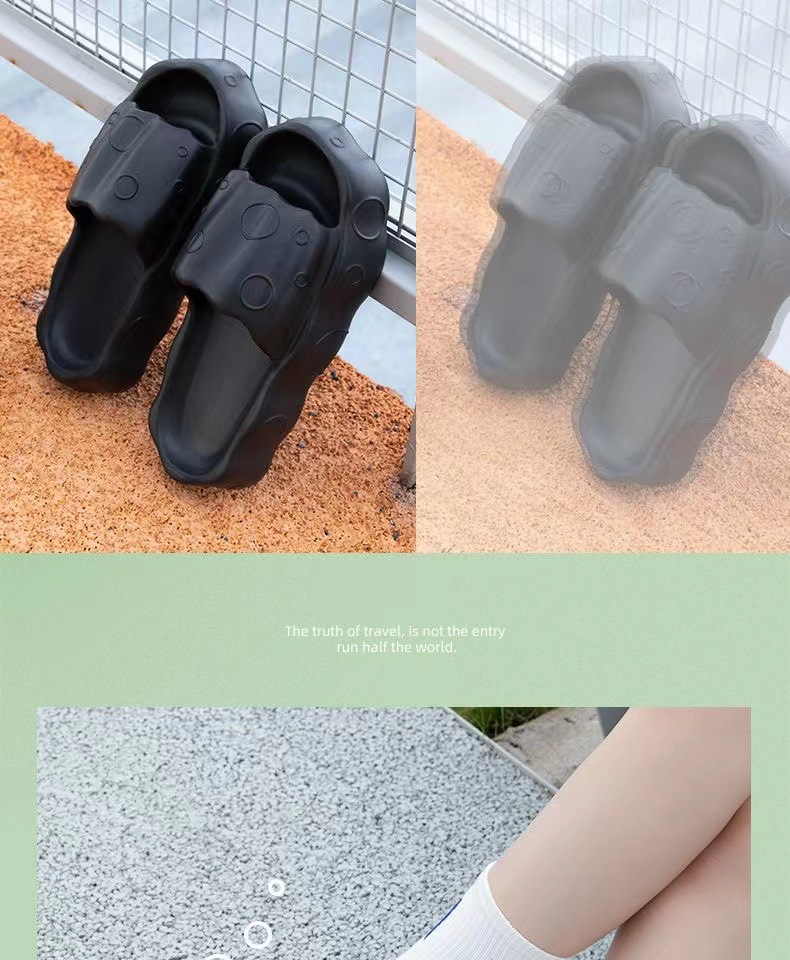 Dámské pantofle, ultra silné, měkké dno, pocit šlapání po hovínkách, letní domácí, vnitřní, červené, sandály a pantofle, trendy, high-end dámské boty_voghion.com