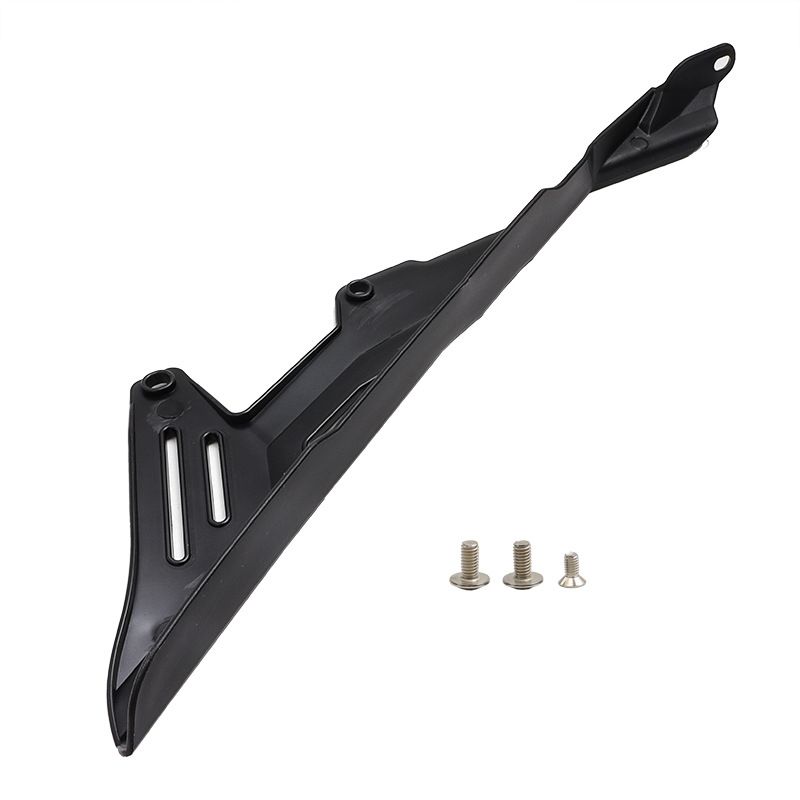 Universal Motorcycle Chain Guard Cover - Durable Black Protective Shield For Bike Chains, Fits Most Models_voghion.com