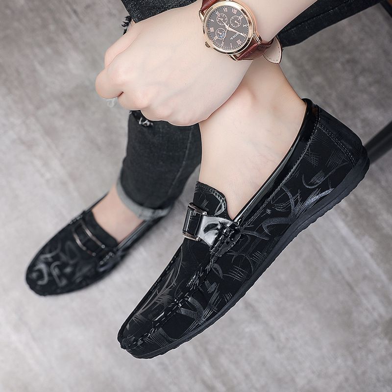 SHLIANG Herren Freizeitschuhe Marke Fashion Loafers Spaltleder Mokassins Bequeme atmungsaktive Slip-On Bootsschuhe SB089_voghion.com