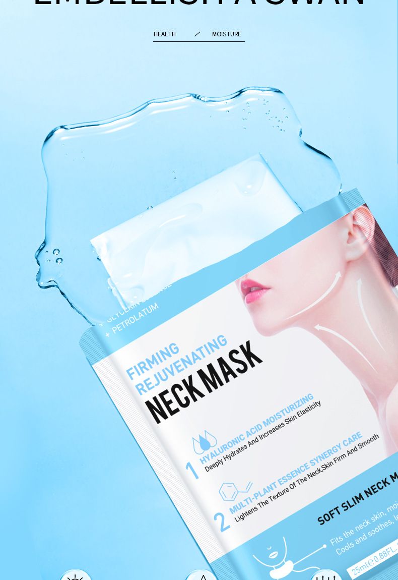 Mask 25g Hydrating And Diminishing Lines Swan Neck Skin Care Products_voghion.com