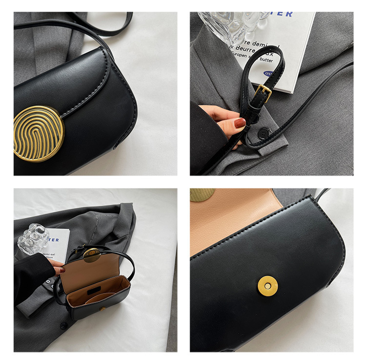Koreanischer Stil Nischendesign Kleine quadratische Tasche für Frauen 2023 Sommer neuer Stil High-End-Auslandsstil vielseitige Umhängetasche kleine Tasche Handytasche_voghion.com