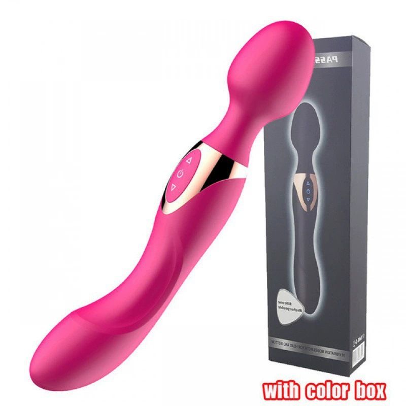 Eros Lab Cross-border AV Vibratore a doppia testa per orgasmo, vibratore per massaggio, masturbatore femminile, produttore diretto di giocattoli sessuali per adulti_voghion.com
