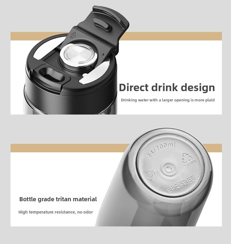 Contigo Thermosflasche für die Schule und Damen, Edelstahl, Glas, extra faltbar, sicher, breit_voghion.com