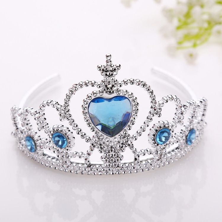 Krone Prinzessin Schuhe Kinder Haar Zubehör Cartoon Krone Haarband Elsa Prinzessin Kleines Mädchen Kopfbedeckungen_voghion.com