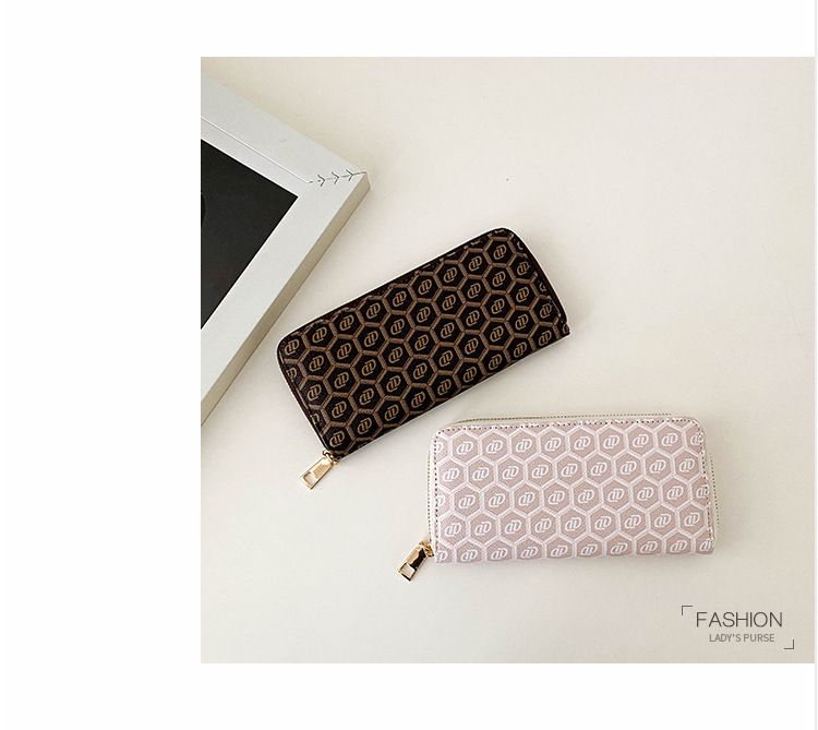 Women’s Bags Multifunctional Ladies Long Wallet Large Capacity Clutch Bag Printed Zipper Card Holder Coin Purse Bags_voghion.com