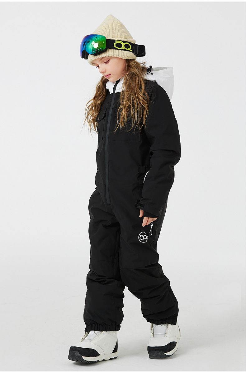 Koosspeak Children's Ski Suits For Boys And Girls, Waterproof, Warm, And Thickened For Winter Outdoor Use._voghion.com