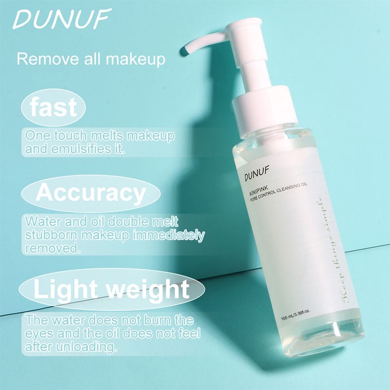 Professional Lip, Face, And Eye Makeup Remover Oil, Gentle And Hydrating Easily Removes Waterproof Makeup, Suitable For All Skin_voghion.com