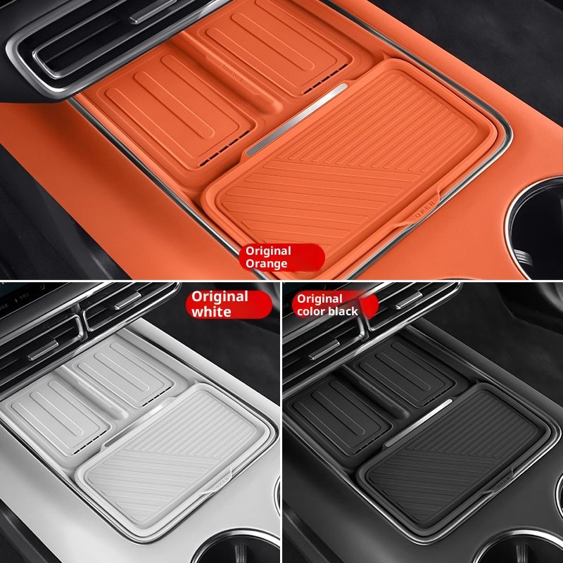 Passend für L6 L7 L8 L9 Silikonkollektion Mittelkonsolen-Getränkematte Auto-Modifikation Innenausstattung_voghion.com