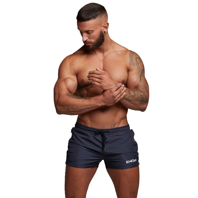 Man's clothing Men's mesh shorts Beach pants Summer running sports fitness pants for men_voghion.com
