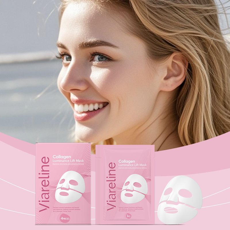 VIARELINE Collagen Moisturizing Soft And Radiant Vitality nährende, feuchtigkeitsspendende 3-in-1-Maske_voghion.com