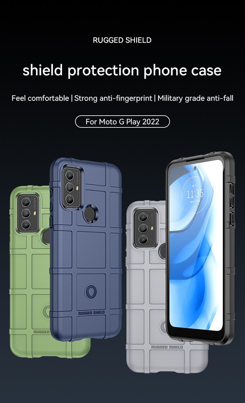 For Moto G Power 2022/Motorola G Play 2023 Shockproof Soft Protection Phone Case Matte Sensation Anti Falling Mobile Matting Covers_voghion.com