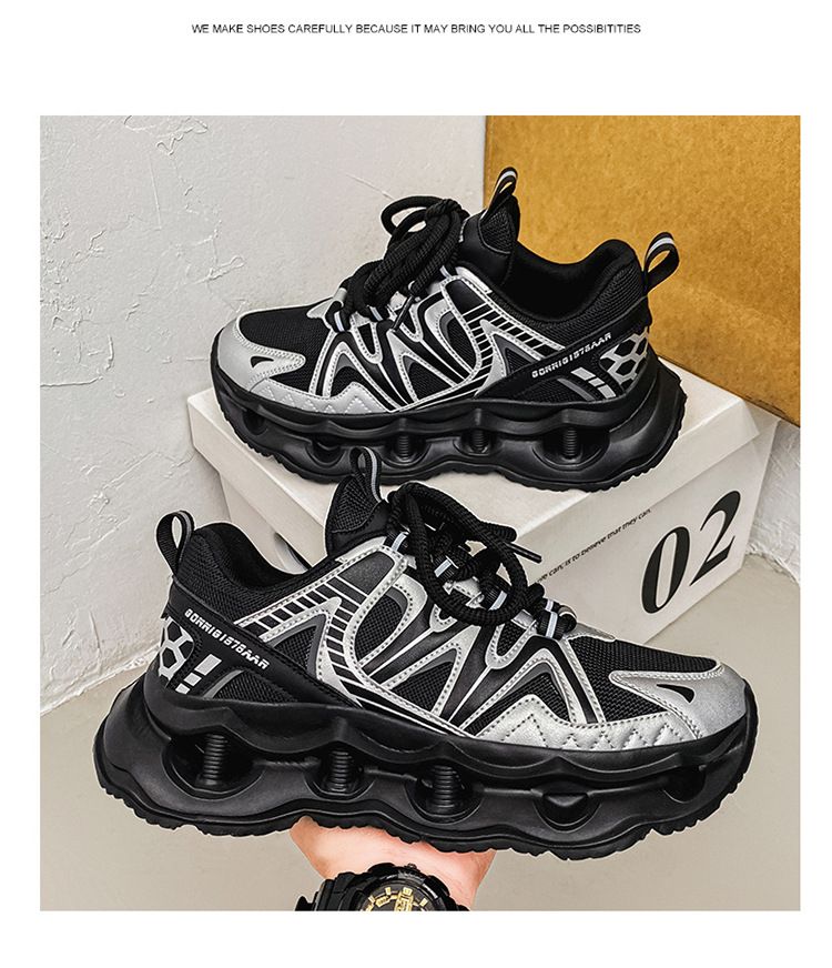 Scarpe sportive casual in rete, scarpe da corsa resistenti all'usura_voghion.com